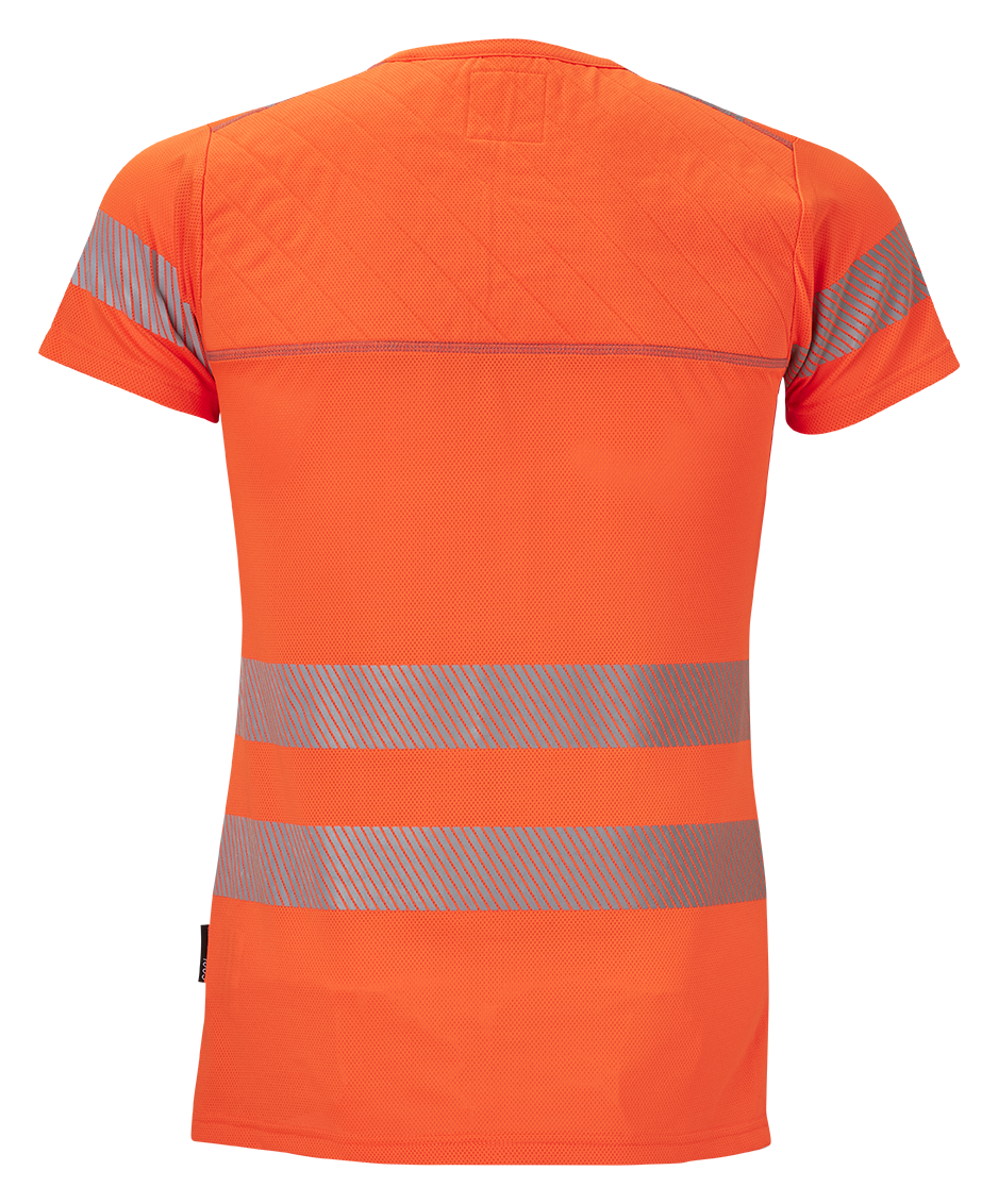 PVS-SPA - BC – T-Shirt – Hi-vis Bright orange_back