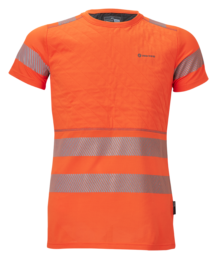 PVS-SPA - BC – T-Shirt – Hi-vis Bright orange_front